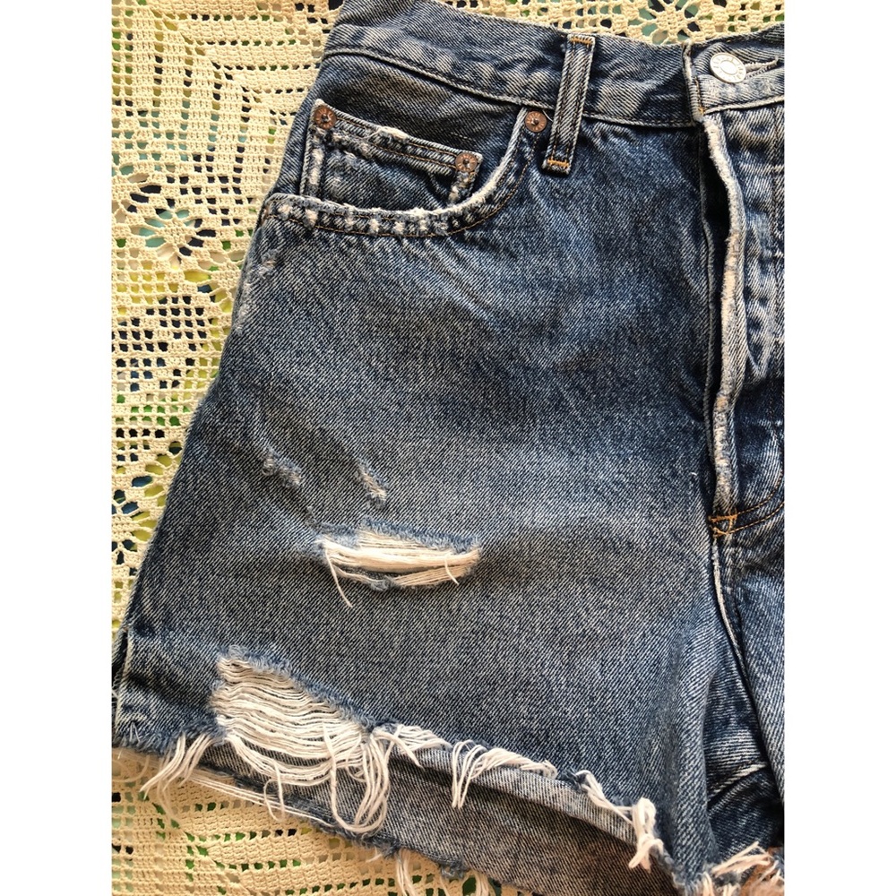 Agolde Ribtide Shorts - Picture 2 of 8